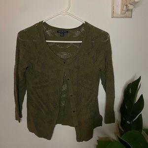 American Eagle 3/4 sleeve cardigan